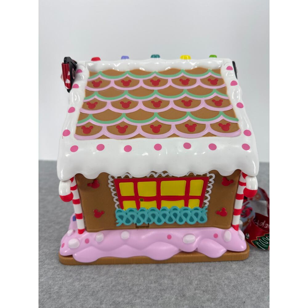 Disney 2024 New Christmas Mickey Minnie Gingerbread House Popcorn Bucket Holiday - Picture 2 of 6